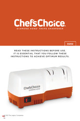 Chef's Choice D202 Instructions Manual