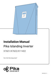 PIKA X7601 Installation Manual