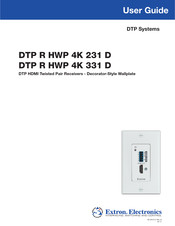 Extron electronics DTP HWP 4K 331 D User Manual