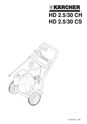 Kärcher HD 2.5/30 CS Operator's Manual