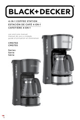Black & Decker CM0750 Series Use And Care Manual