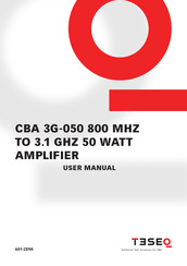 Teseo cBA 3G-050 User Manual