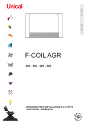 Unical F-COIL AGR 400 User & Installation Manual