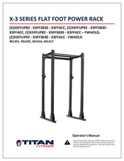 Titan Fitness X3FFACC Operator's Manual