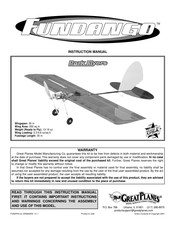 GREAT PLANES Fundango Park Flyers Instruction Manual