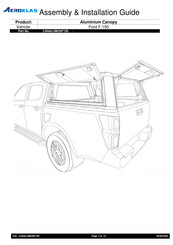 AEROKLAS CANALUMODF150 Assembly Installation Manual