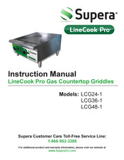 Supera LineCook Pro LCG48-1 Instruction Manual