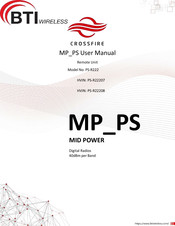 Crossfire PS-R22208 User Manual