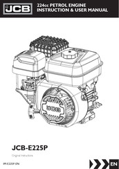 jcb JCB-E225P Instructions & User's Manual