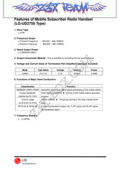 LG LG-UD2750 Service Manual
