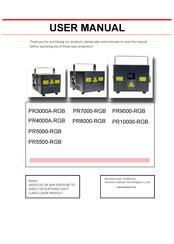 Opt PR5000-RGB User Manual