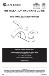 Glacier bay 716018 Installation And Care Manual