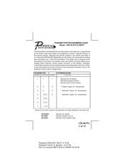 Audiovox Platinum APS 95 BT3 Installation Manual
