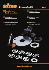 Triton TGA 150 Operating And Safety Instructions Manual
