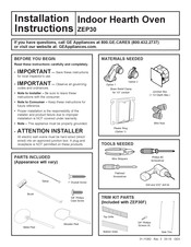 GE ZEP30 Installation Instructions Manual