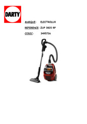 Electrolux ultraperformer ZUP 3820 RP Manual
