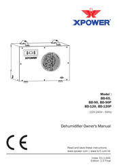 XPower BD-90P Owner's Manual
