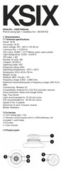 KSIX Mistral User Manual