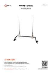 Vuly Monkey Swing Assembly Manual