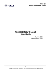 ASIX AX58400 User Manual