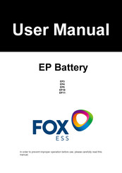 FoxESS EP4 User Manual
