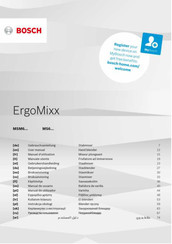 Bosch MS 6 User Manual