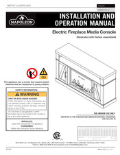 Napoleon ARLINGTON NEFP27-0120RG-HDC Installation And Operation Manual