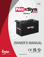 EnerSys Nexsys iON 80-L1-80-35.7 Owner's Manual