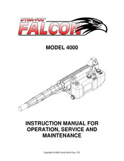 Curtis Dyna-Fog FALCON 4000 Operation, Service And Maintenance Instructions