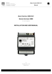 ADEO CONTROL SGD-C4-1 Installation And User Manual