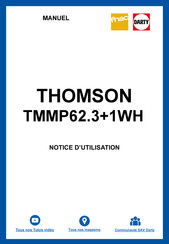 THOMSON TMMP62.3+1X Operating Instructions Manual