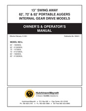 Global Industries Hutchinson/Mayrath 1372803L Owner's/Operator's Manual
