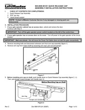 Chamberlain LiftMaster SW 2000-B1 Assembly/Installation Instructions