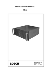 Bosch DiBos Installation Manual