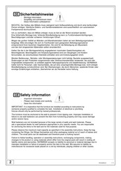 Germania 4153 Assembly Instruction Manual