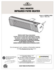 Paramount Fitness SUNKARE LDHR062-150KB Instruction Manual