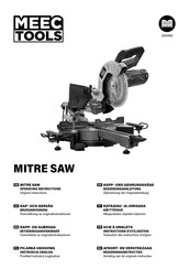 Meec tools 009460 Operating Instructions Manual