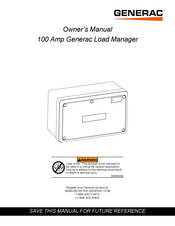Generac Power Systems G0070061 Owner's Manual