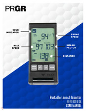 PRGR HS-130A User Manual