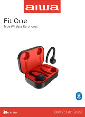 Aiwa Fit One Quick Start Manual