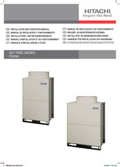 Hitachi RCI-1.0FSN3 Installation And Operation Manual