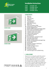 ektor EV-RAZOR-16M User Manual