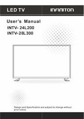 Infiniton INTV-28L300 User Manual