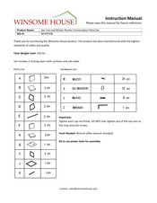 Winsome house WHOF508 Instruction Manual