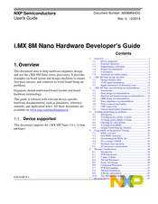 Nxp Semiconductors i.MX 8M Nano Developer's Manual