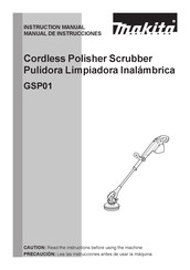 Makita XGT GSP01 Instruction Manual