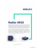 WiSilica Radiar AR10 Manual