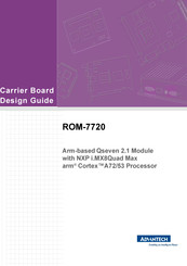 Advantech ROM-7720 Design Manual
