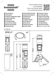 brennenstuhl 1173740008 Quick Manual