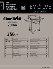 Evolve Char-Broil 24659999 Operating Instructions Manual